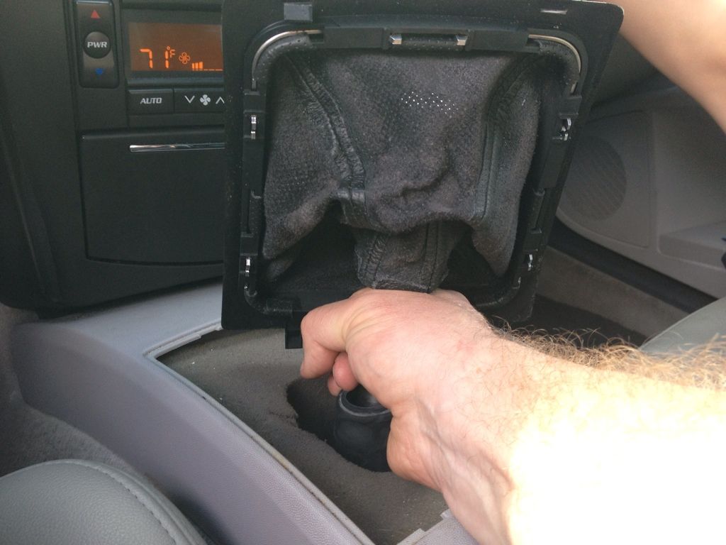 DIY Removing Shifter Knob and The CTS V Shifter Boot Upgrade